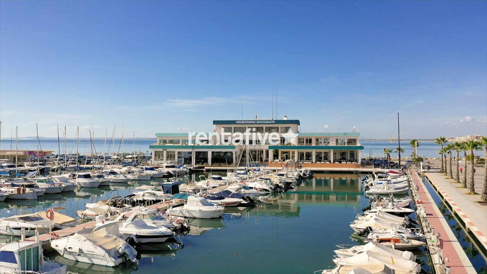 Rentafive Cerca Del Puerto 2 Min Andando Playa Apartman Santa Pola Kültér fotó